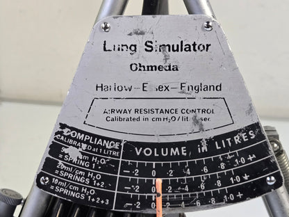 Medishield Harlow-Essex-England Lung Ventilator Performance Analyzer