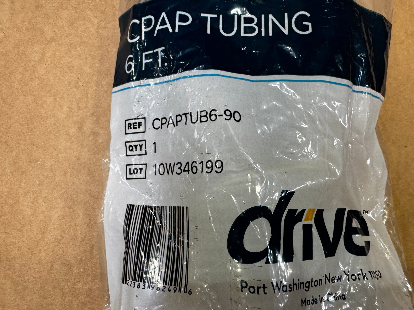 Drive Medical CPAP Tubing 6 Ft CPAPTUB6-90 - New