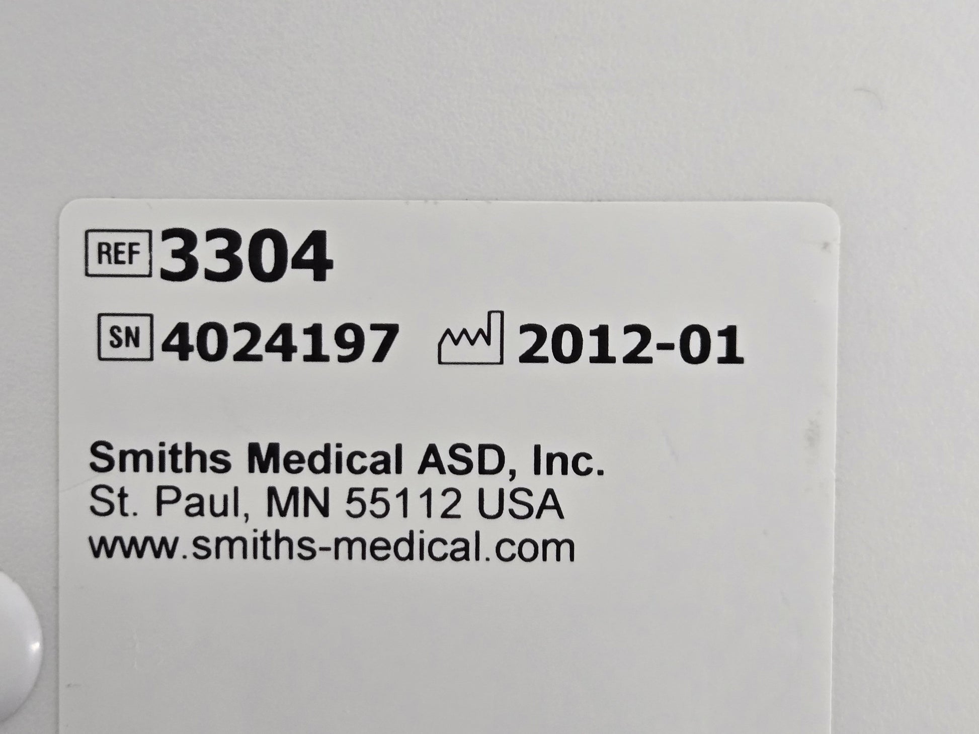 Smiths Medical BCI Autocorr  Digital Pulse Oximeter MFG PN 3304 tag