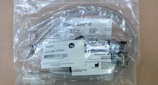 Innomed Nasal Aire II Medium CPAP Mask & Headgear MD303 - New