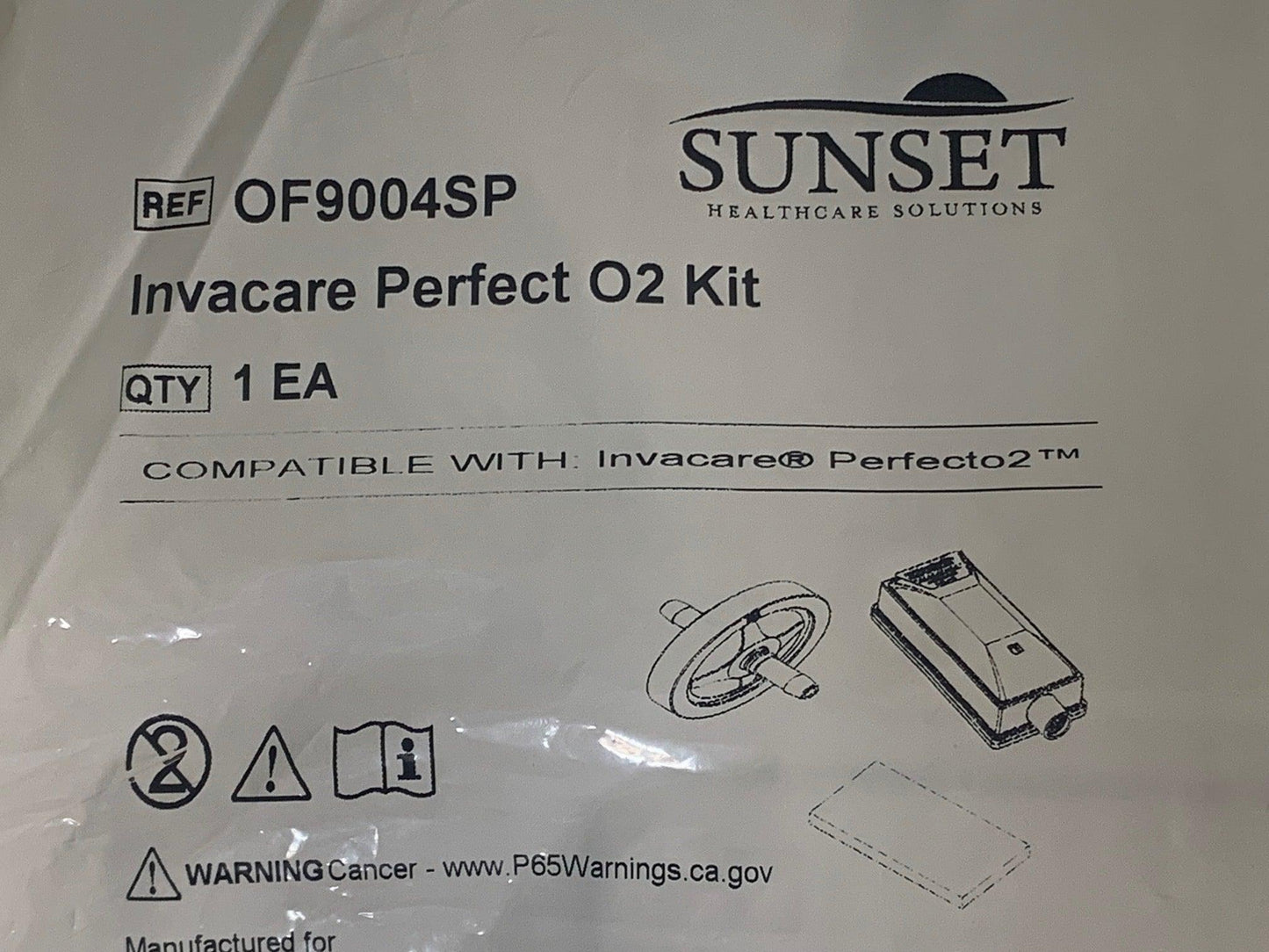 NEW Sunset Healthcare PerfectO2 Filter Kit OF9004SP