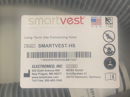REFURBISHED The SmartVest Airway Clearance System | Electromed Adult Large 280 Hours