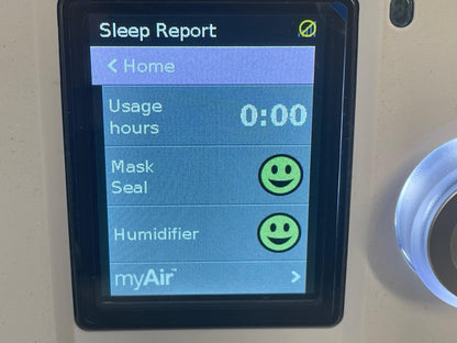 USED ResMed AirSense10 Autoset for Her CPAP Machine with HumidAir Humidifier 37036