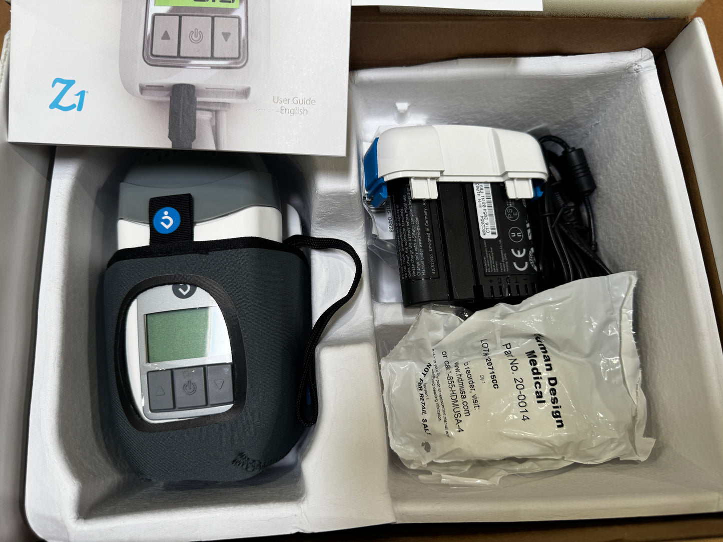 HDM Z1 Ultra Portable Travel Auto CPAP Machine HD60-1005 - New