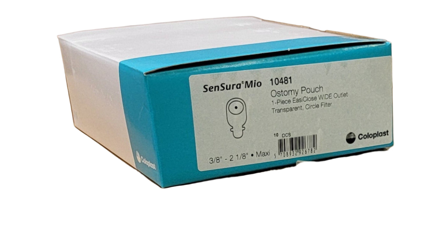 Coloplast SenSura Mio Ostomy Pouch 10481 10/Box - New - MBR Medicals