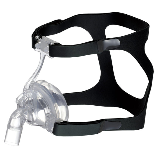 NEW Large Sunset Healthcare Adjustable Deluxe Nasal CPAP Mask with Headgear CM106L - MBR Medicals