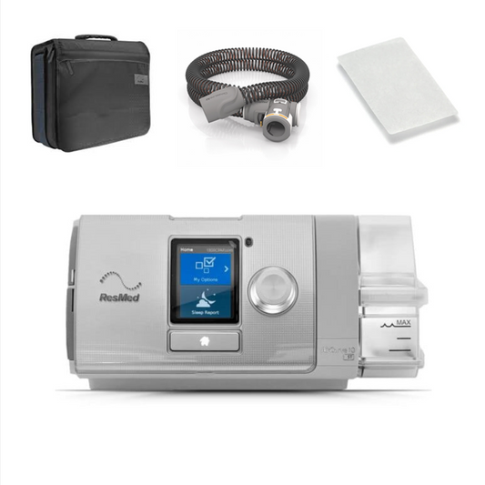 NEW ResMed AirCurve 10 VPAP ST 37306 Bi-Level BiPAP with HumidAir Heated Humidifier - MBR Medicals