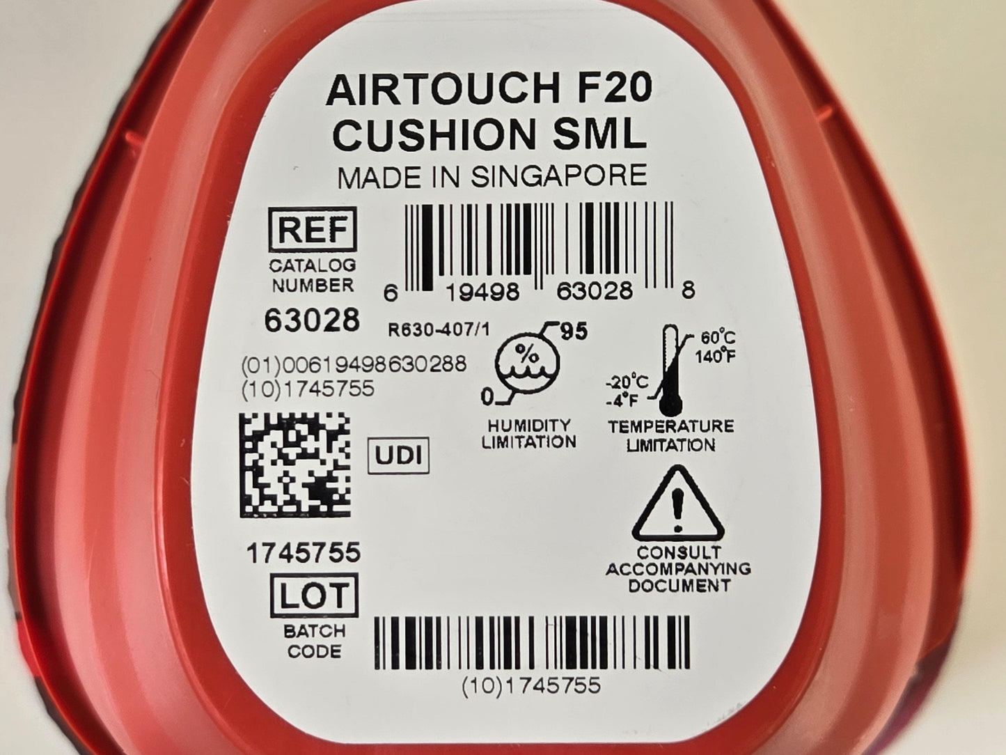 NEW ResMed AirTouch F20 Cushion 63028 - MBR Medicals