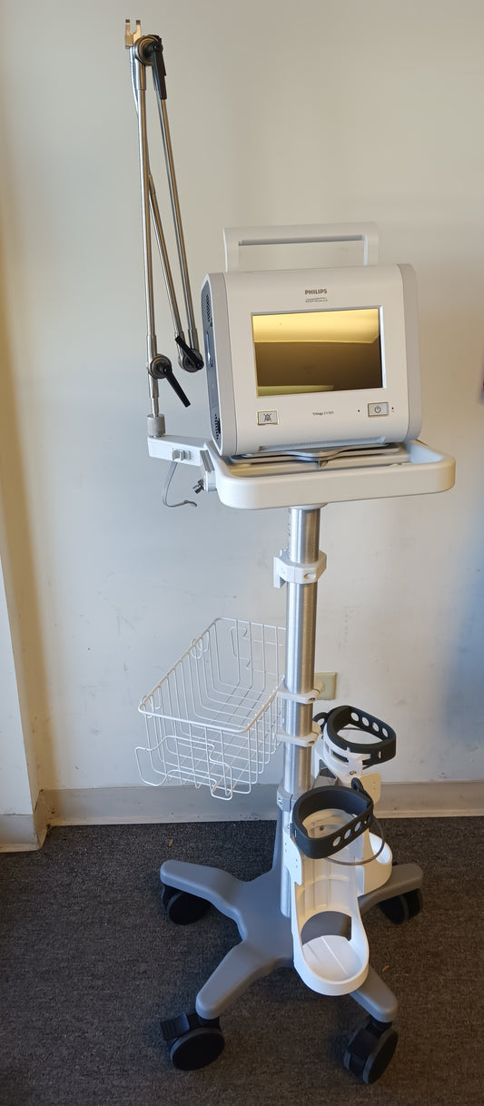 Philips Trilogy EV300 Hospital Ventilator with stand and Support Arm - New Demo - MBR Medicals