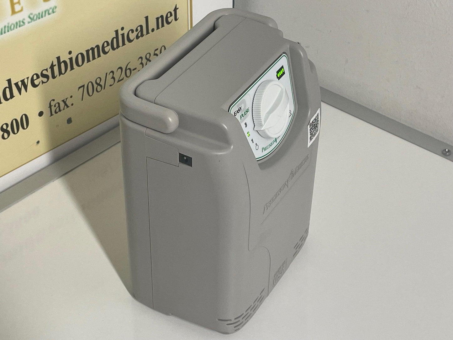 POC3 EasyPulse 3 Liter Portable Oxygen Concentrator W 12 Month Warranty - Refurbished - MBR Medicals