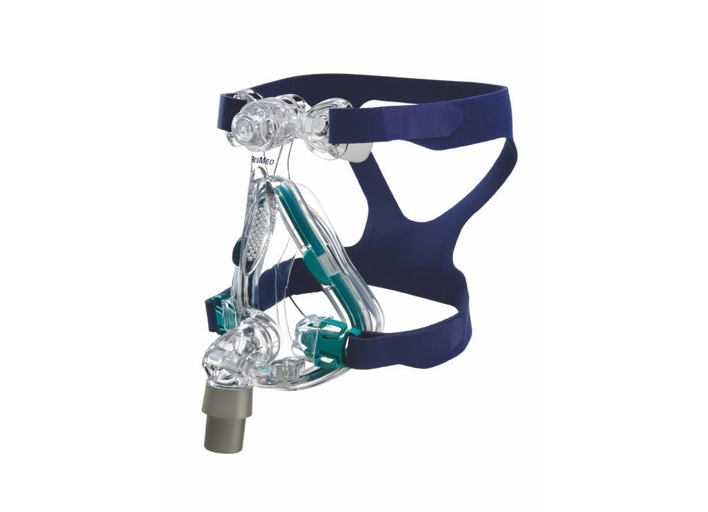 ResMed Mirage Quattro Full Face Mask with Headgear Extra-Small MPN 61200 - New - MBR Medicals