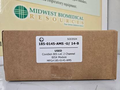 USED Covidien BIS LoC 2 Channel BISX Engine Module - MBR Medicals