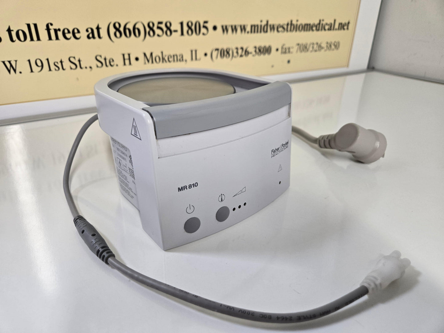 USED Fisher & Paykel Heated Respiratory Humidifier MR810JHU - MBR Medicals