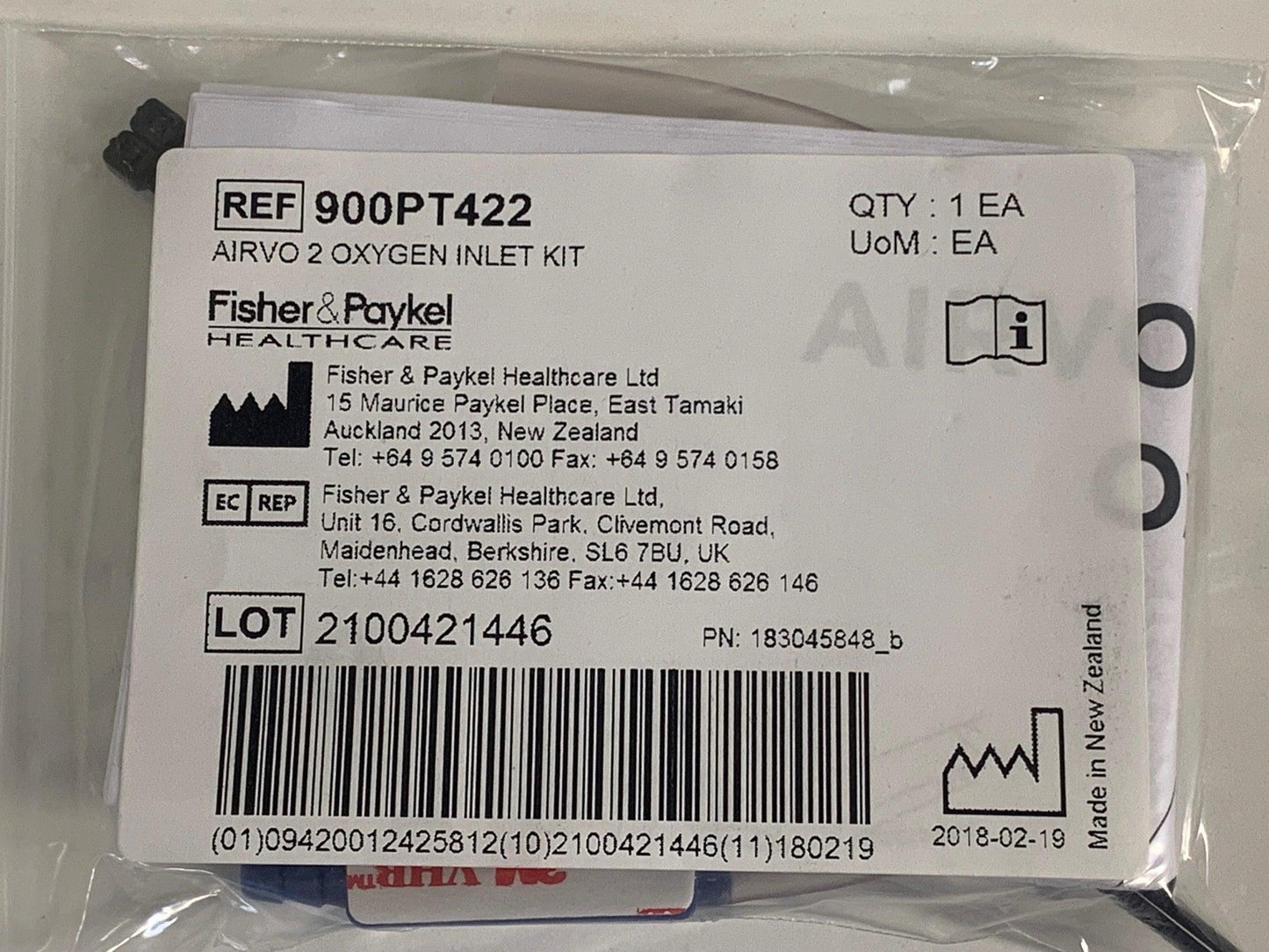 NEW Demo Fisher & Paykel myAIRVO 2 Humidified High Flow Generator System PT100US