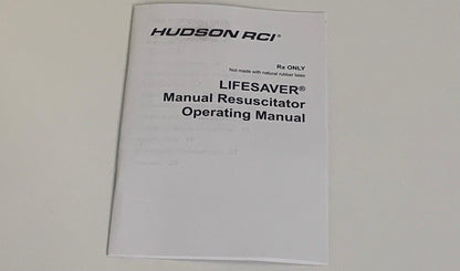 NEW Hudson RCI Teleflex Durable Adult Manual Resuscitator 5345
