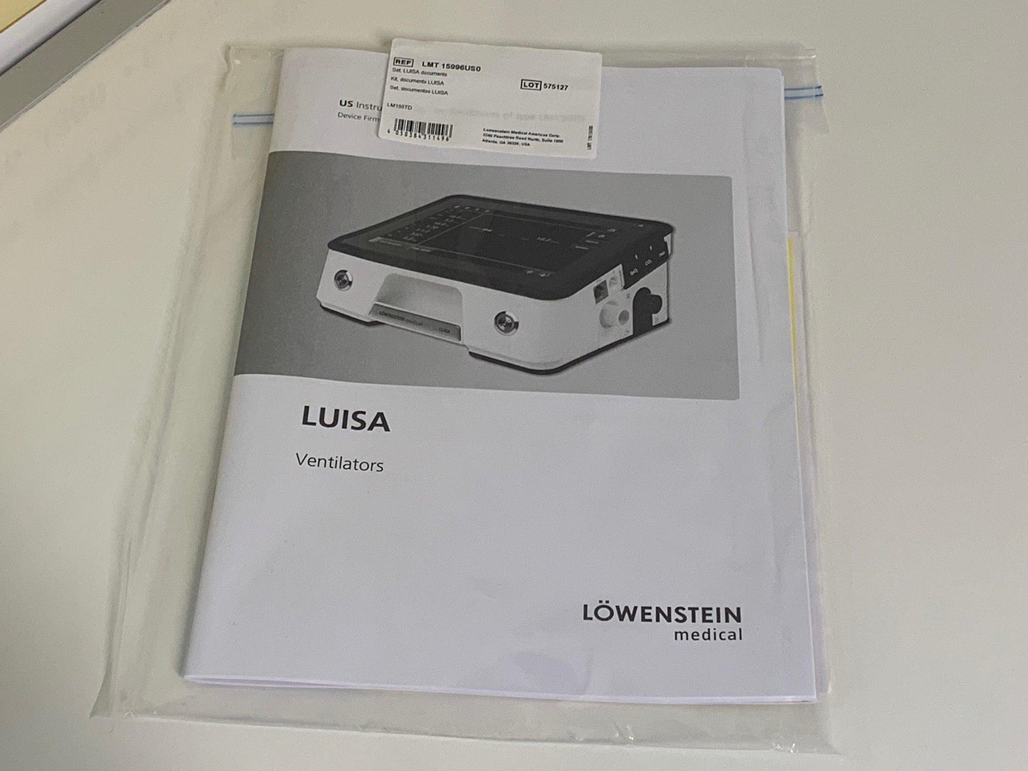 NEW Demo Lowenstein Medical Luisa LM150TD Ventilator 31470