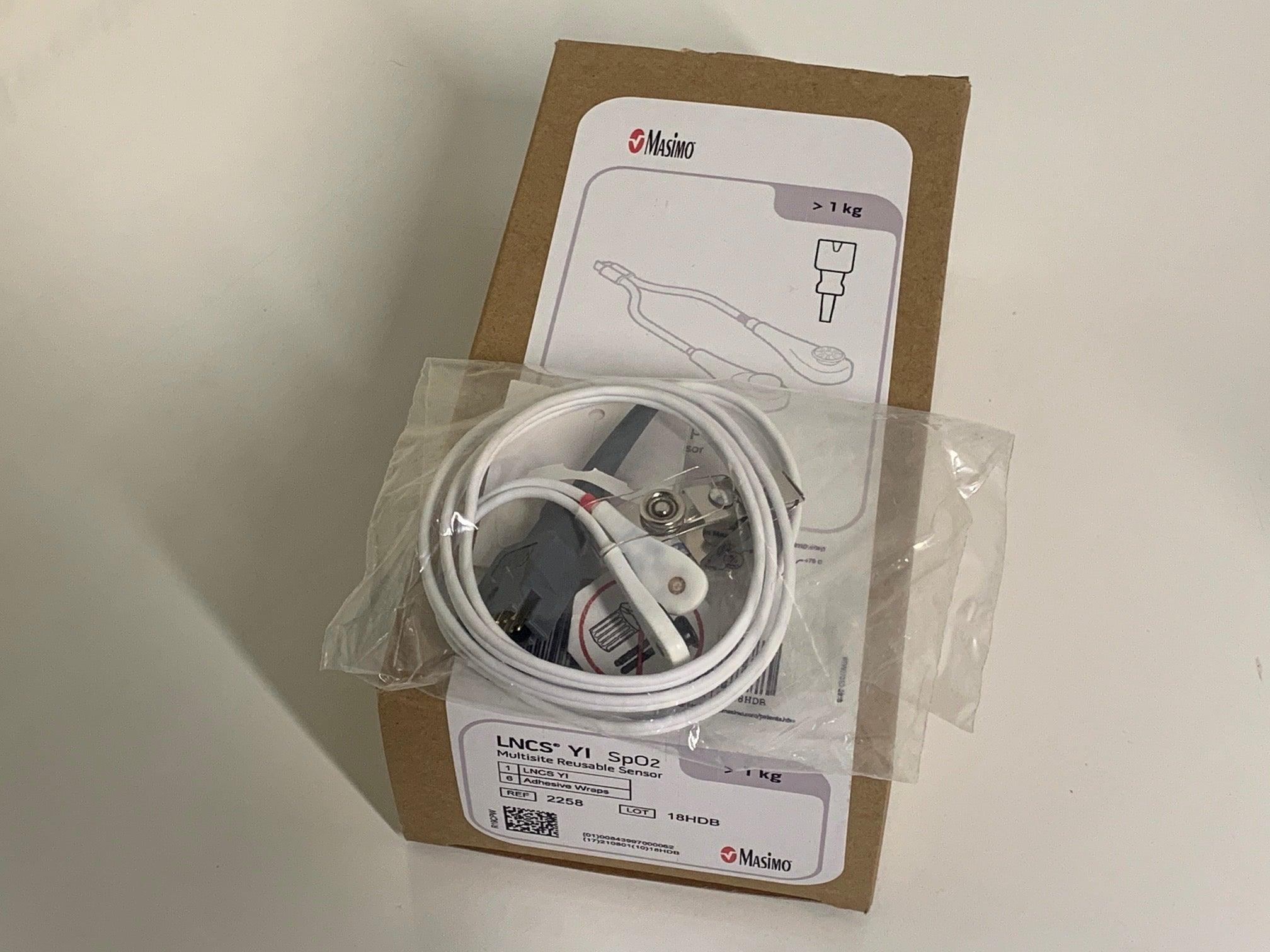 New Breas SpO2 Masimo 2258 Multi-site Reusable Sensor for Vivo 65 006591