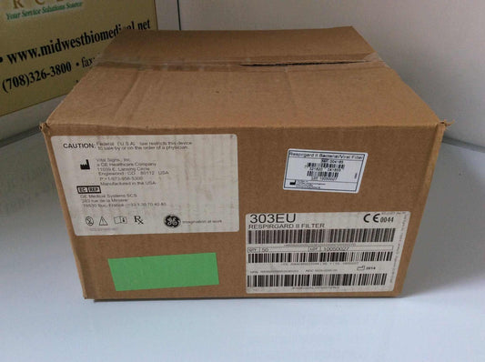Box of 50 Respirgard II Bacterial Viral Filter 004185 303EU FREE Shipping - MBR Medicals