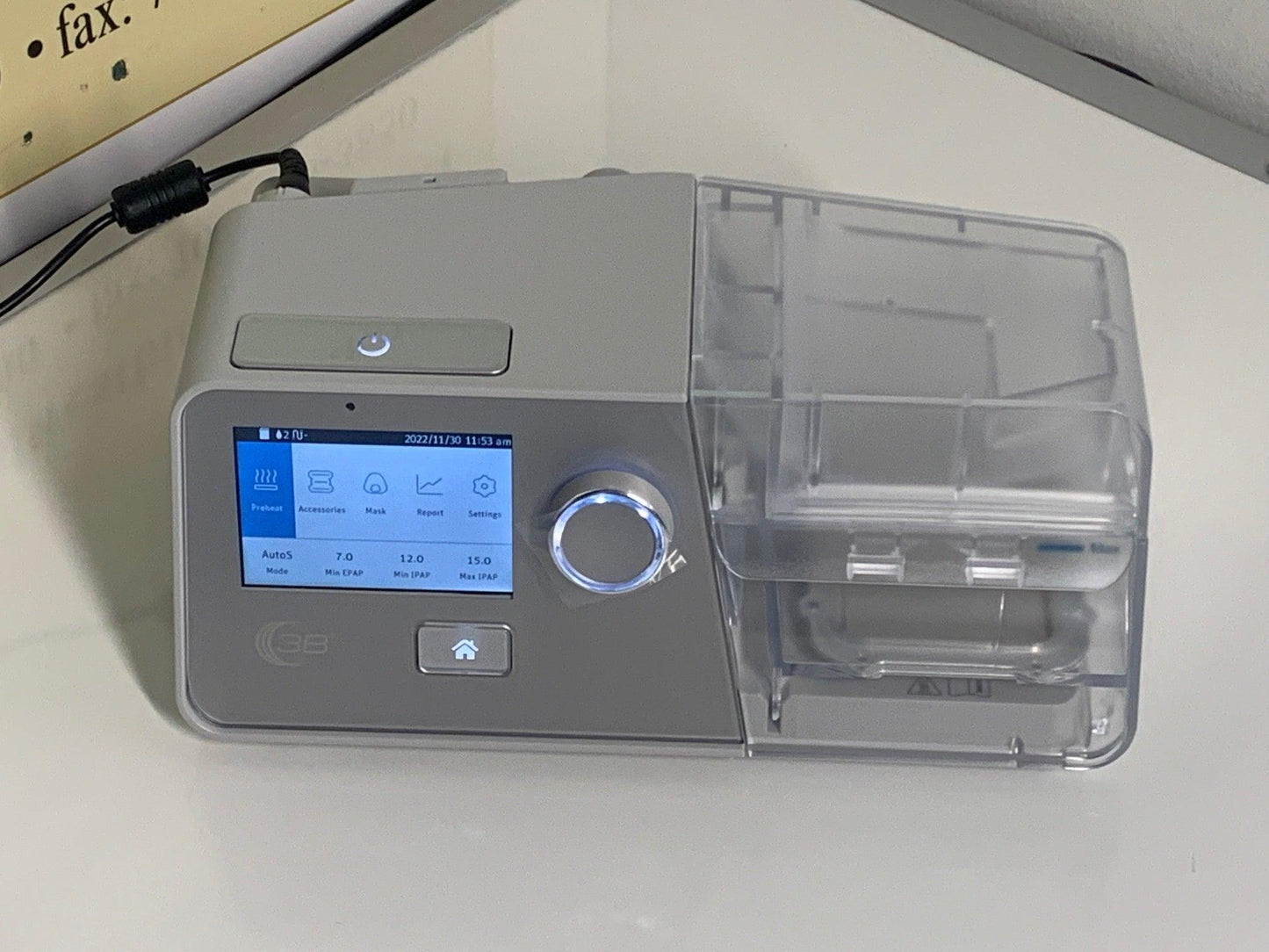 Luna G3 BPAP B25A Machine Auto-BiPAP with Heated Humidifier LG3700 - New No Box - MBR Medicals