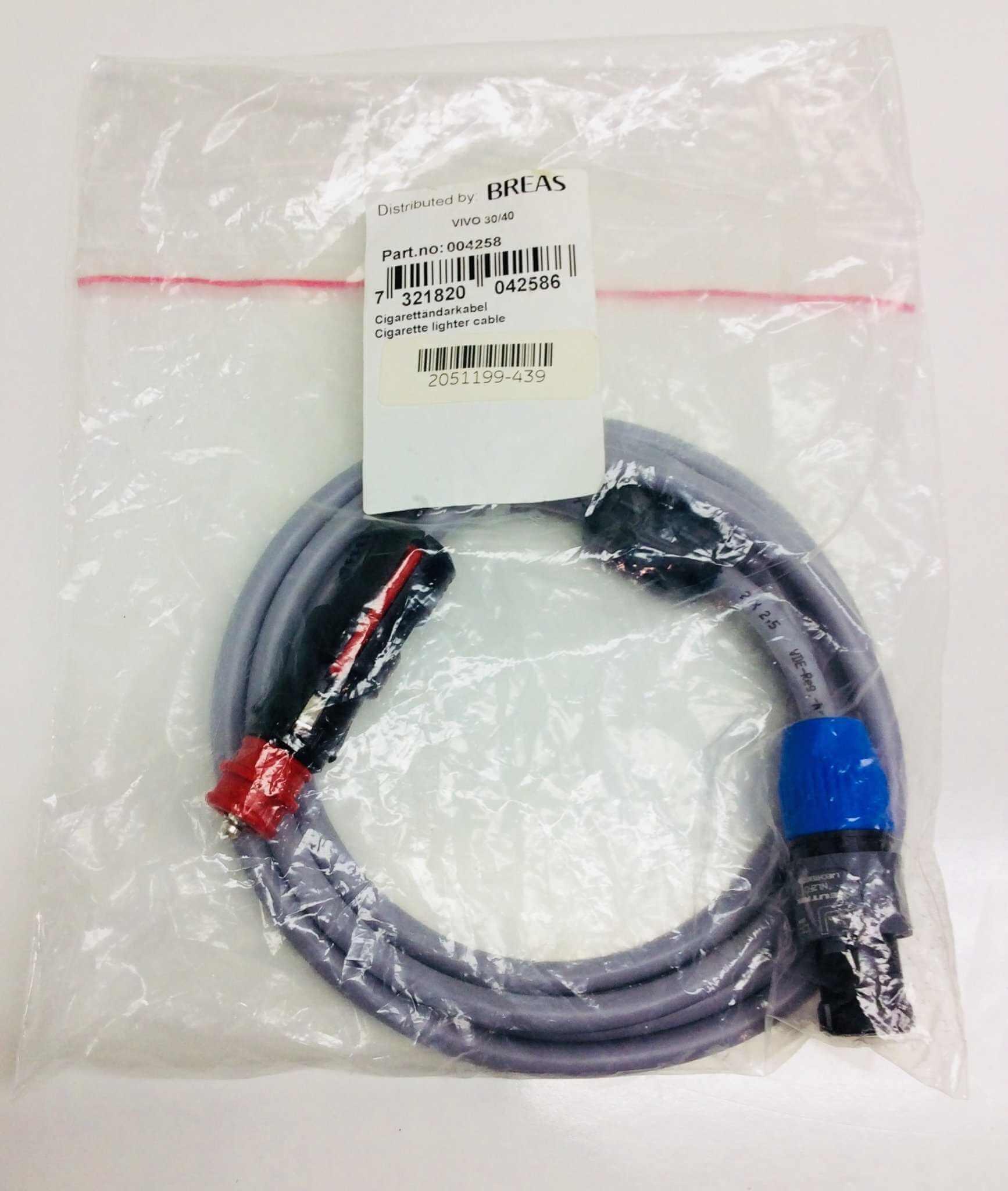 NEW Breas HDM Mobile External Charger Cable for The Vivo 30 40 004258 Warranty FREE Shipping - MBR Medicals