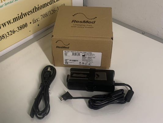 NEW Demo Open Box ResMed Model 369102 S9 CPAP 90W AC Power Supply Unit (PSU) 36821 - MBR Medicals