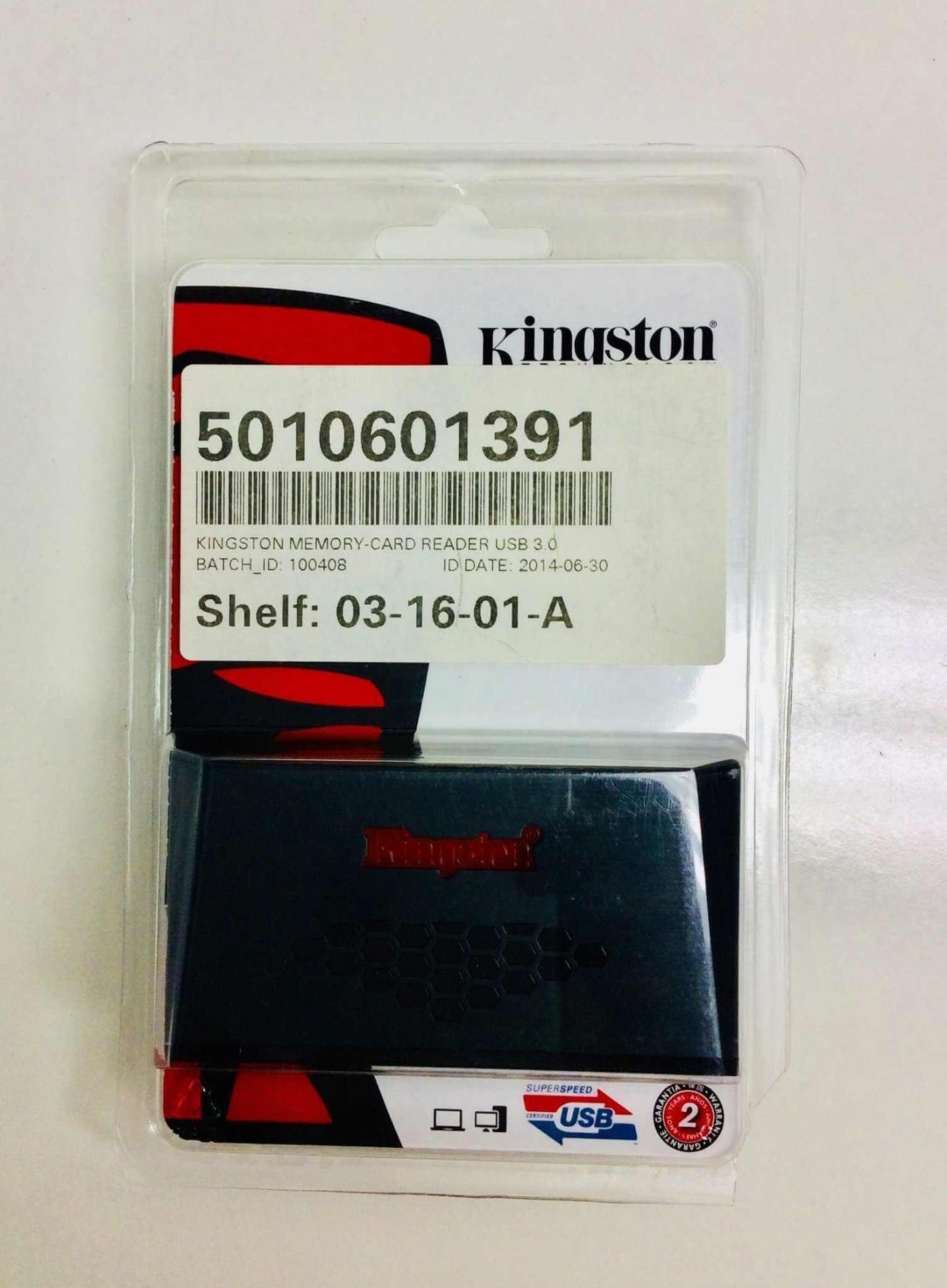 NEW Kingston Breas High-Speed Media CF Memory Card Reader with Warranty FREE Shipping - MBR Medicals