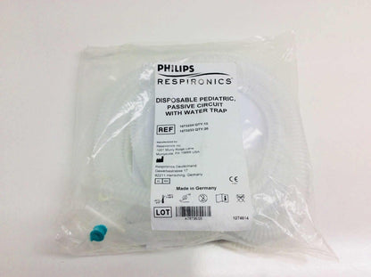 NEW Philips Respironics Disposable Pediatric Passive Circuit with Water Trap 1074614 1073224 1073233 FREE Shipping - MBR Medicals