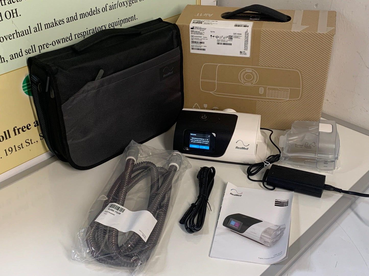 NEW ResMed AirSense 11 AutoSet CPAP Machine Bundle 39001 S11 - MBR Medicals