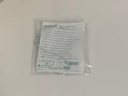 NEW Salter Labs 50' Green Oxygen Tubing 2050G-50 with Adult Soft Oxygen Nasal Cannula with Barbed Connector 16SOFT-B-0 - MBR Medicals