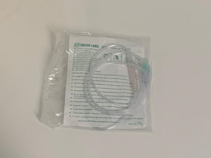 NEW Salter Labs 50' Green Oxygen Tubing 2050G-50 with Adult Soft Oxygen Nasal Cannula with Barbed Connector 16SOFT-B-0 - MBR Medicals