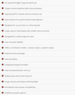 Refurbished Breas Vivo 40 Medical Ventilator with Warranty - MBR Medicals