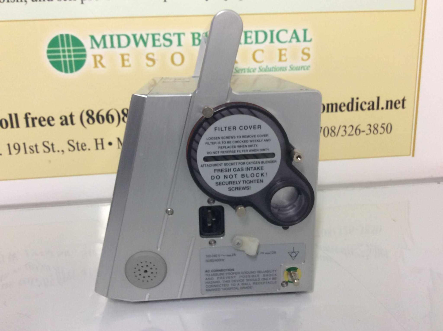REFURBISHED Newport Medical Instruments HT50 Medical Ventilator HT50-H1 Warranty FREE Shipping - MBR Medicals