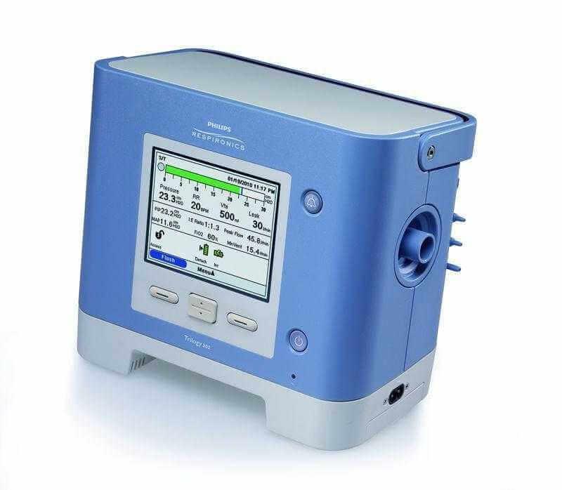 Rent a Philips Respironics Trilogy 202 Ventilator - MBR Medicals