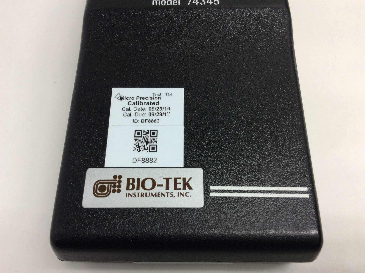 USED Bio-Tek Phototherapy Digital Radiometer 450 nm Model 74345 - MBR Medicals