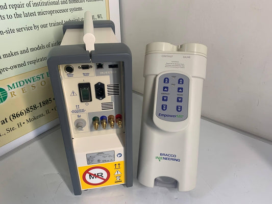 USED Bracco Injeneering Empower CTA Injector System without Remote Control Monitor 017377 with Warranty & FREE Shipping - MBR Medicals