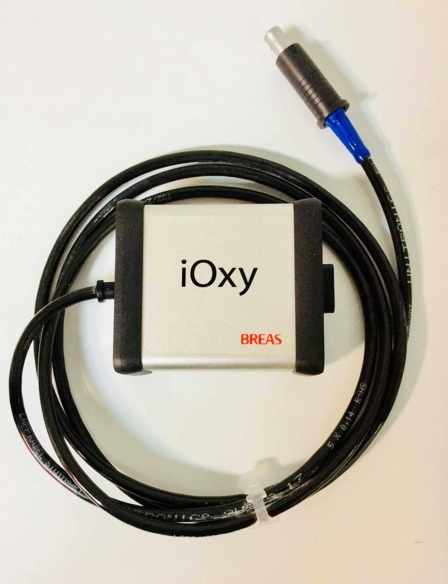 USED Breas HDM iOxy Pulse Oximeter Sensor with Nonin Purelight SpO2 Flex Finger Probe Kit 005067 004874 002063 Warranty FREE Shipping - MBR Medicals