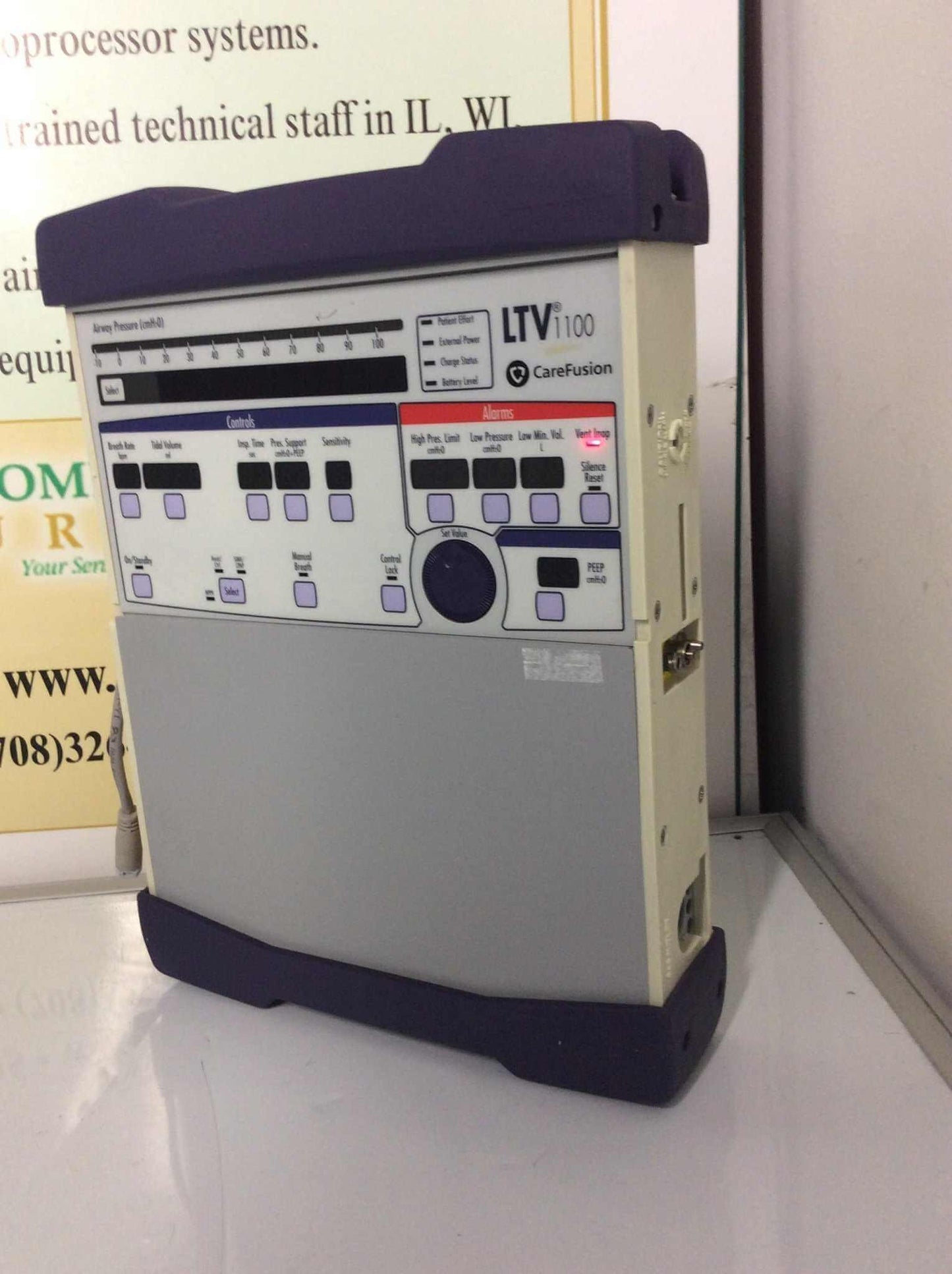 USED Carefusion LTV 1100 Ventilator not Patient Ready Warranty Free Shipping - MBR Medicals