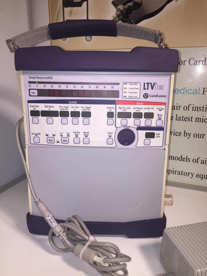 USED Carefusion LTV 1150 Ventilator with Power Supply 18984-001 - MBR Medicals