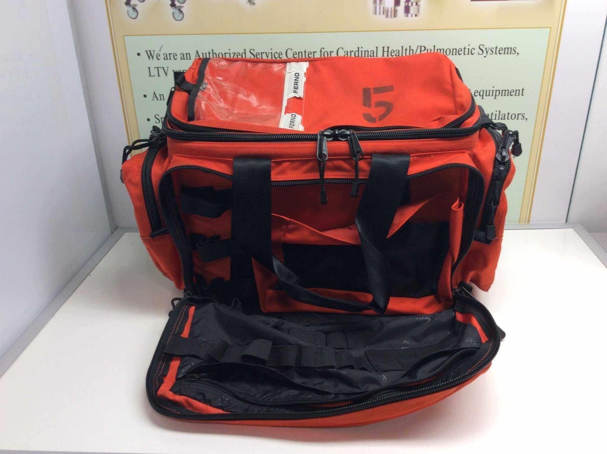 USED Ferno EMS/EMT Medic First Aid Ambulance Trauma Bag 5108 P838888-00 FREE Shipping - MBR Medicals