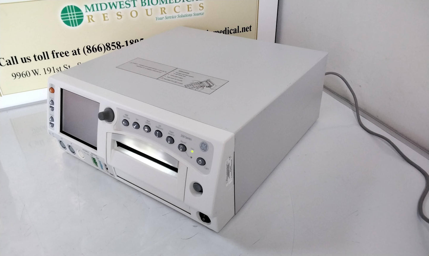 USED GE Corometrics 259CX Fetal Monitor 2024489 with Free Shipping and Warranty - MBR Medicals