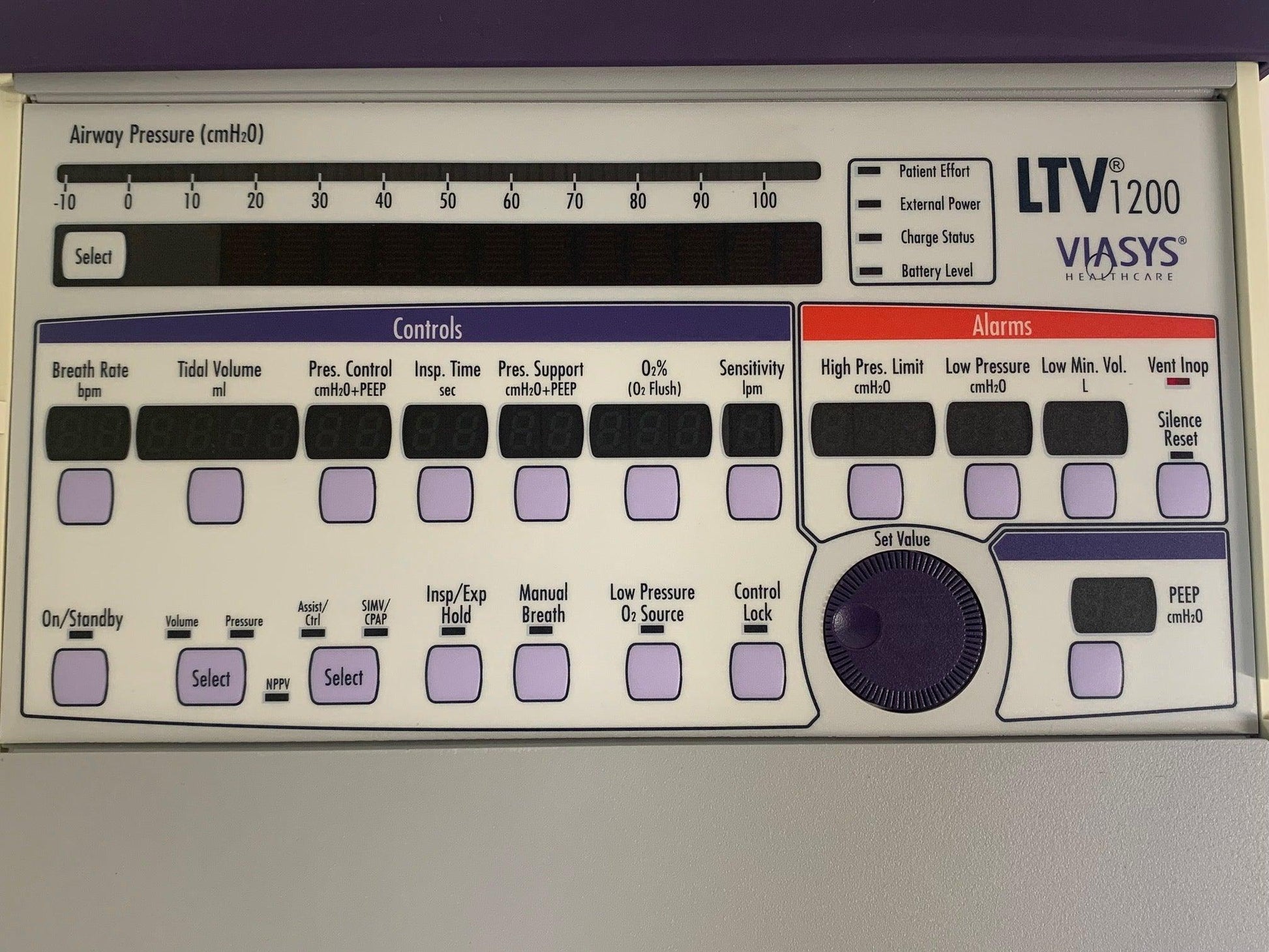 USED LTV 1200 Ventilator Certified Patient Ready until 09/14/24 18888-001 - MBR Medicals