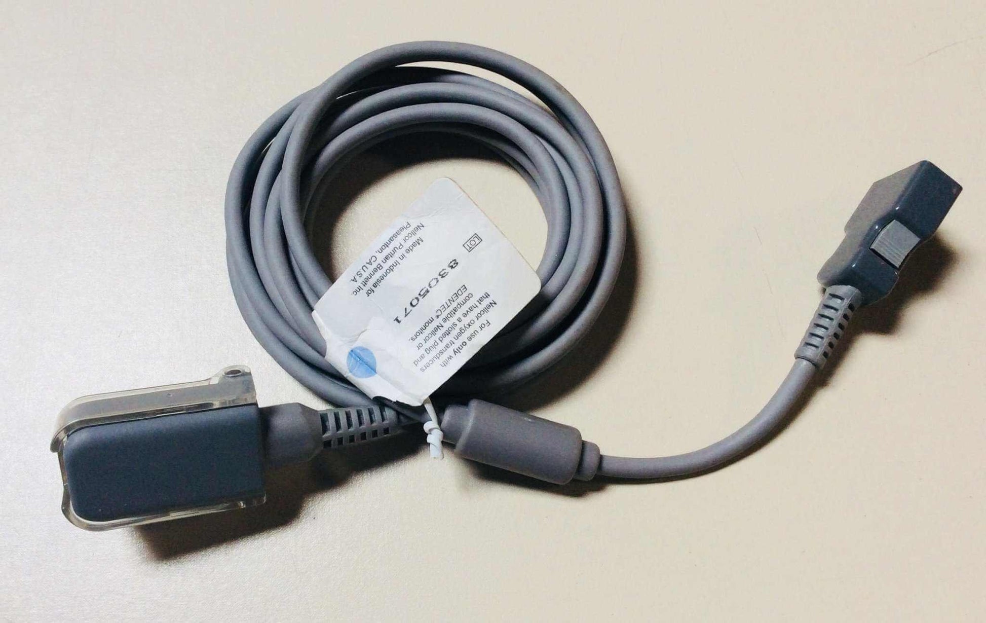 USED Nellcor Pulse Oximetry Cable SCP-10 Warranty FREE Shipping - MBR Medicals