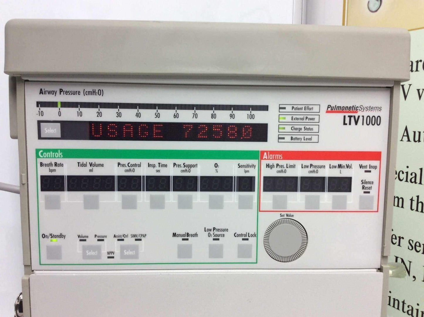 USED CareFusion LTV 1000 Ventilator Warranty FREE SHIPPING - MBR Medicals